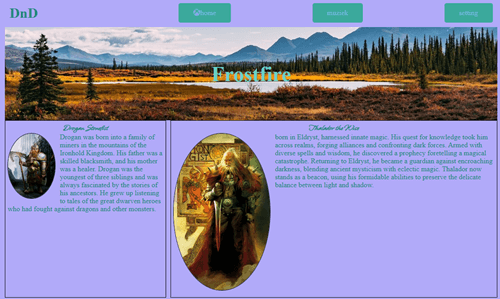 dnd site